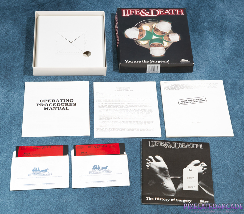 Life & Death Cover Art: Box and contents Life & Death Cover Art: Box and contents