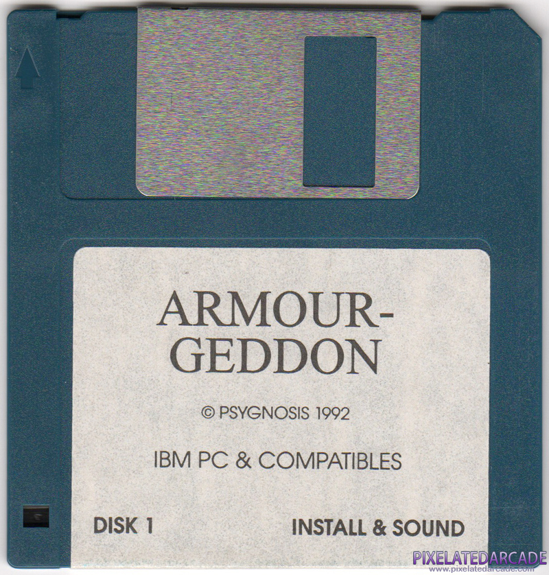 Armour-Geddon Cover Art: Front Armour-Geddon Cover Art: Front