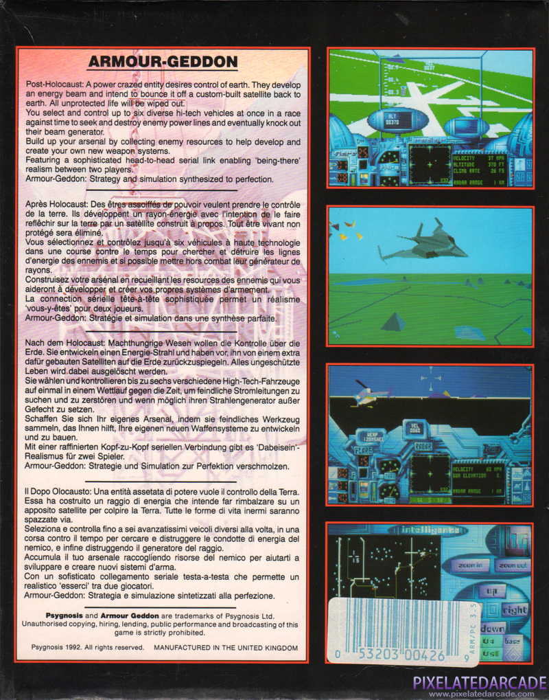 Armour-Geddon Cover Art: 