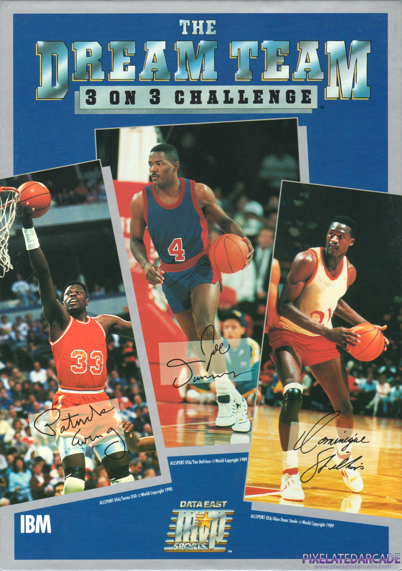 Dream Team: 3 on 3 Challenge, The Cover Art: 