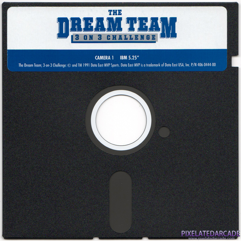 Dream Team: 3 on 3 Challenge, The Cover Art: Disk 1 of 5