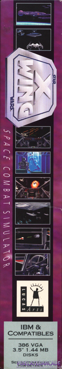 Star Wars: X-Wing Cover Art: Left Spine