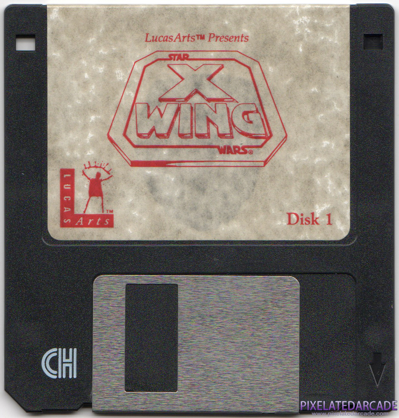 Star Wars: X-Wing Cover Art: Disk 1 of 5 - Front Star Wars: X-Wing Cover Art: Disk 1 of 5 - Front