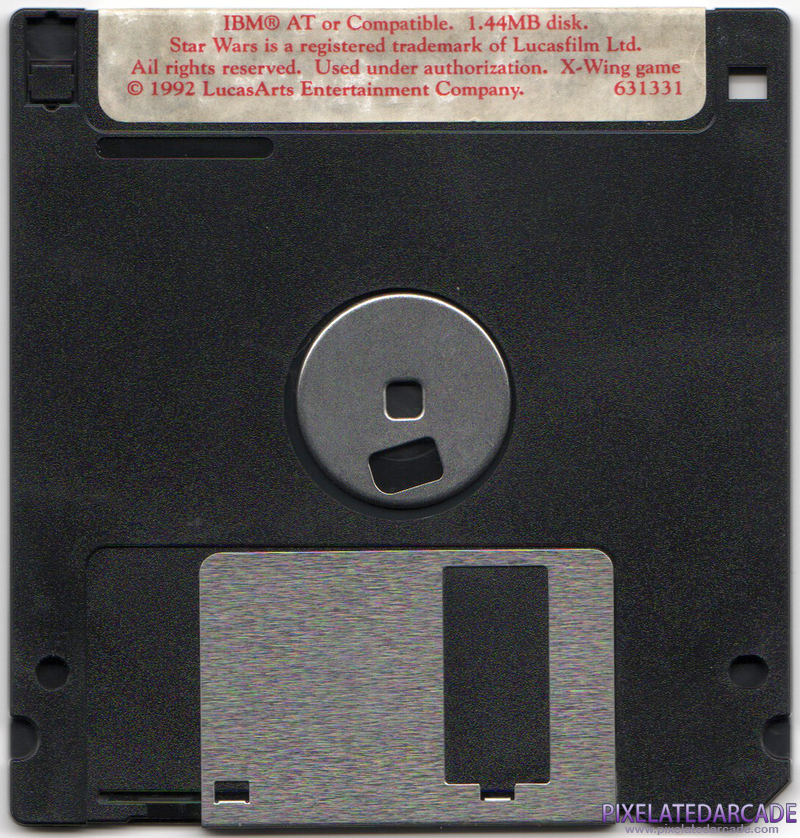 Star Wars: X-Wing Cover Art: Disk 1 of 5 - Back