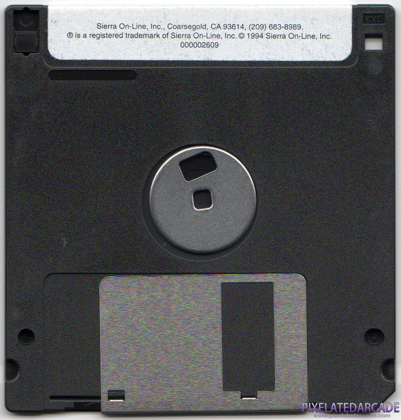 Outpost Cover Art: Disk 1 of 7 - Back