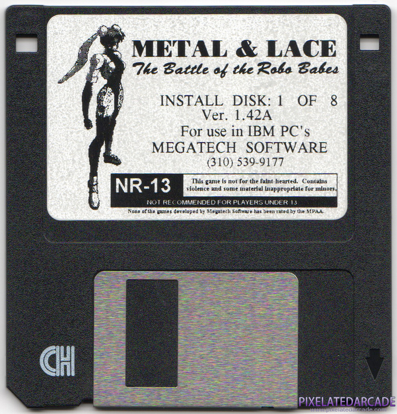 Metal & Lace: The Battle of the Robo Babes Cover Art: Disk 1 of 8 Metal & Lace: The Battle of the Robo Babes Cover Art: Disk 1 of 8