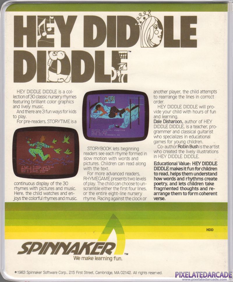 Hey Diddle Diddle Cover Art: 