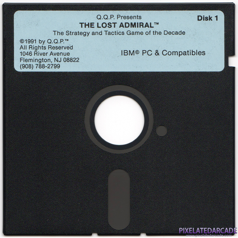 Lost Admiral, The Cover Art: Disk 1 of 2 Lost Admiral, The Cover Art: Disk 1 of 2