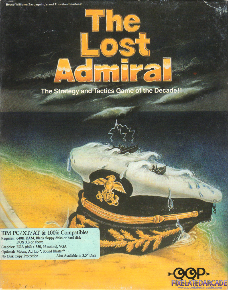 Lost Admiral, The Cover Art: Lost Admiral, The Cover Art: