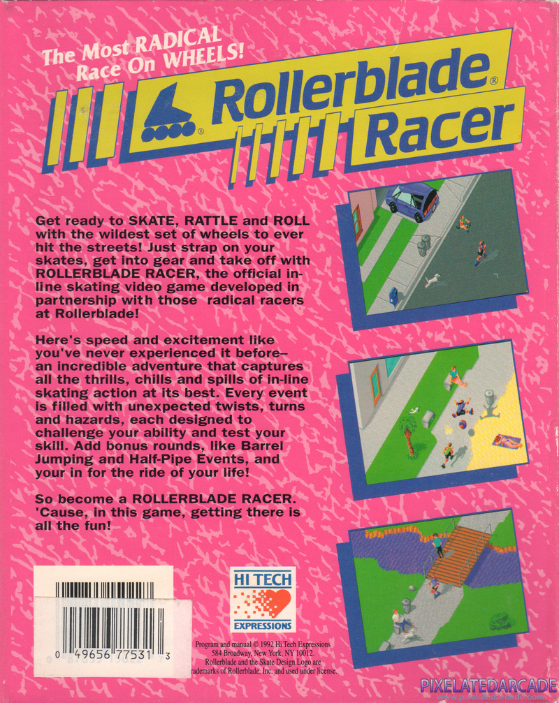 Rollerblade Racer Cover Art: 