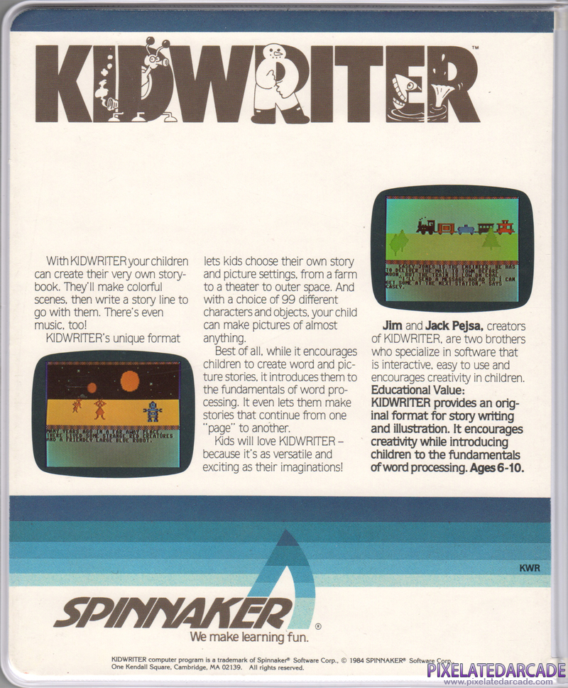 Kidwriter Cover Art: 