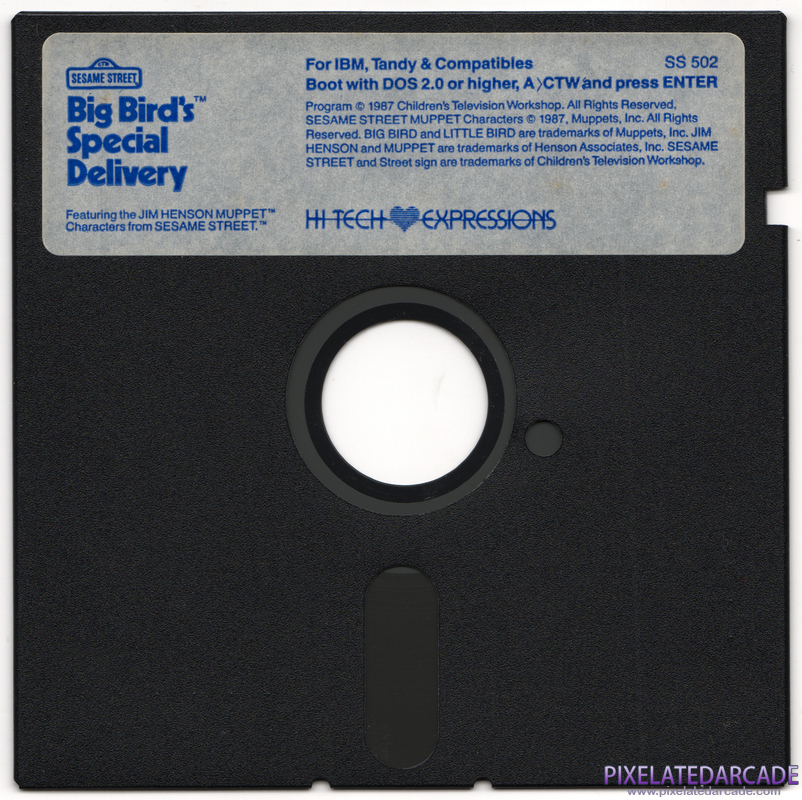 Big Bird's Special Delivery Cover Art: Big Bird's Special Delivery Cover Art:
