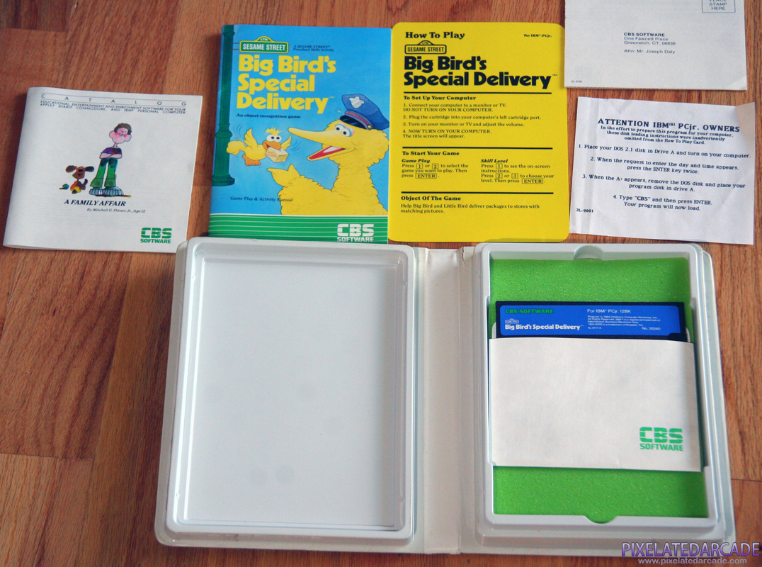 Big Bird's Special Delivery Cover Art: Big Bird's Special Delivery Cover Art: