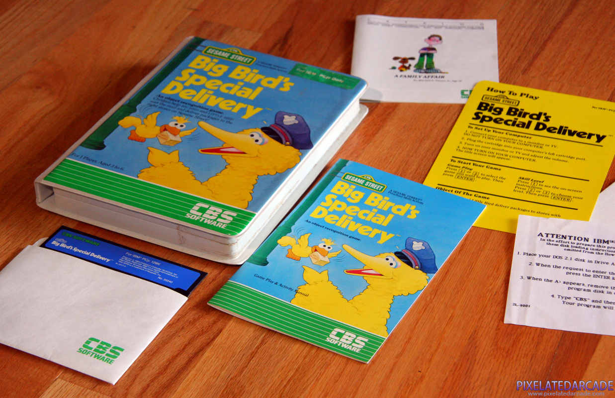 Big Bird's Special Delivery Cover Art: Big Bird's Special Delivery Cover Art: