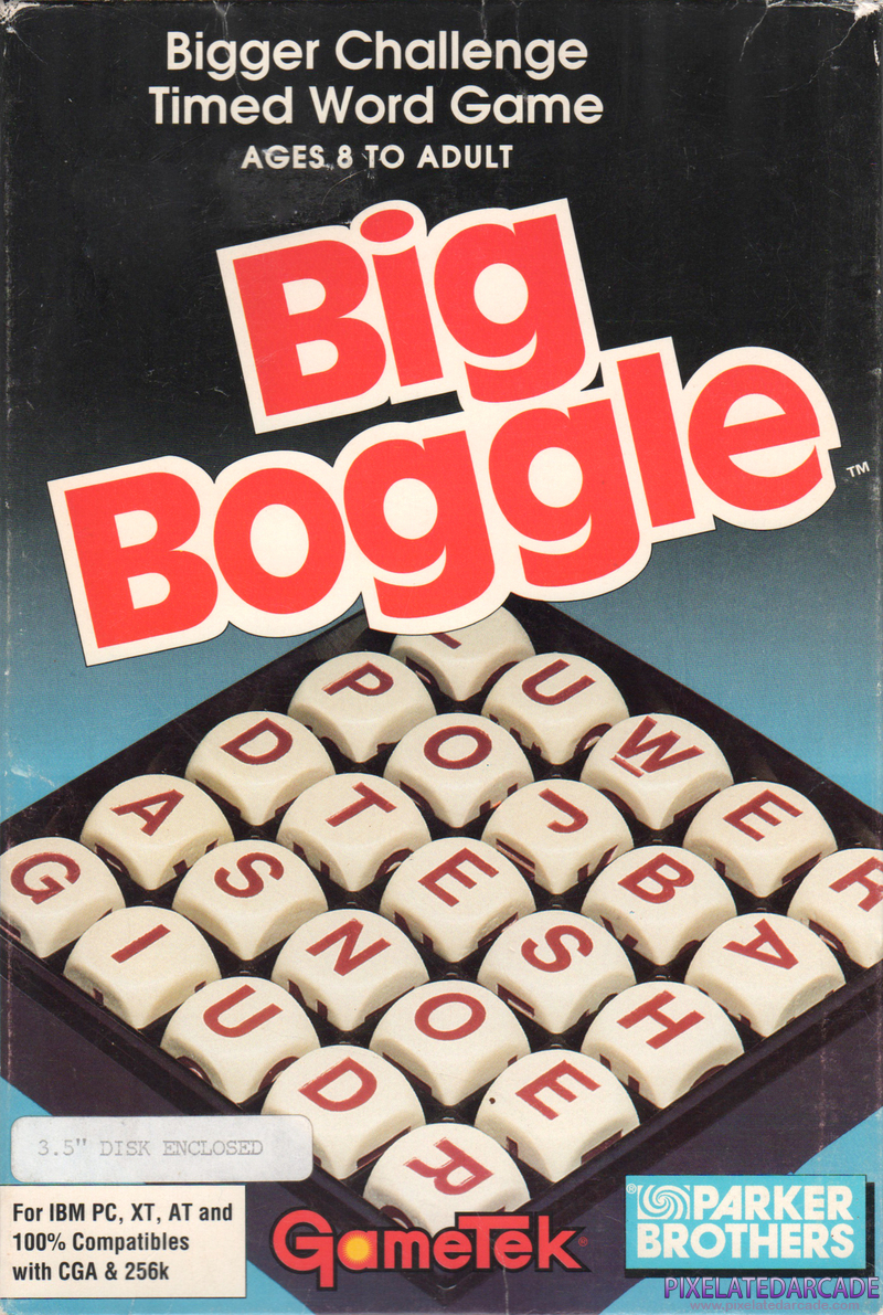 Big Boggle Cover Art: Big Boggle Cover Art: