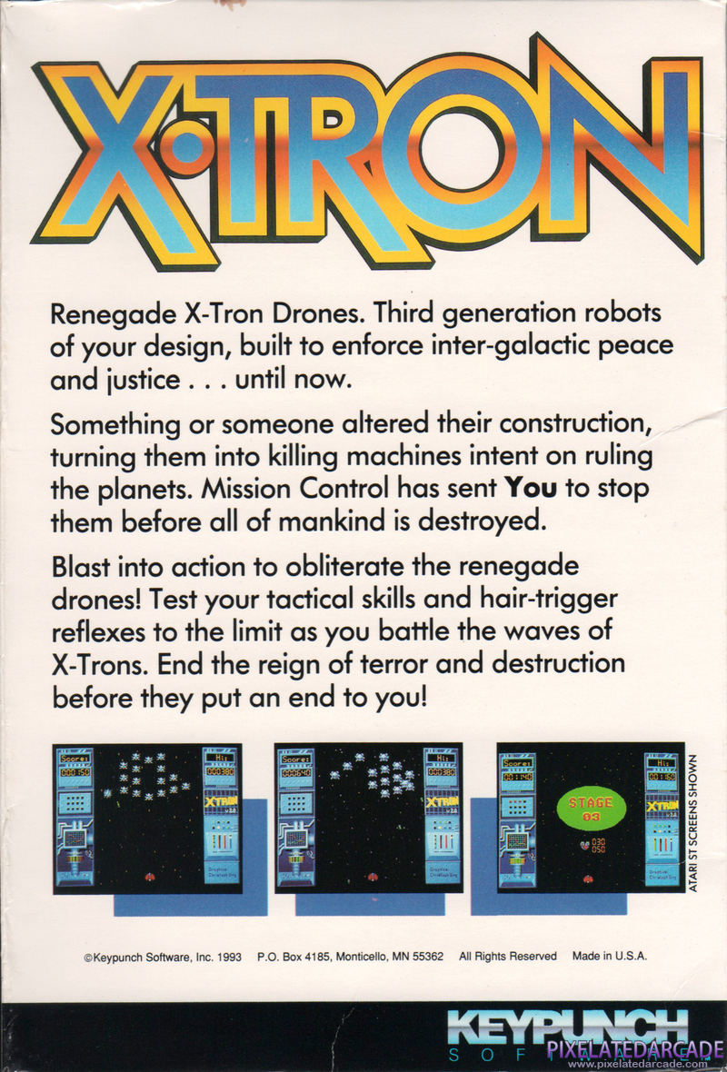 Xtron Cover Art: Xtron Cover Art: