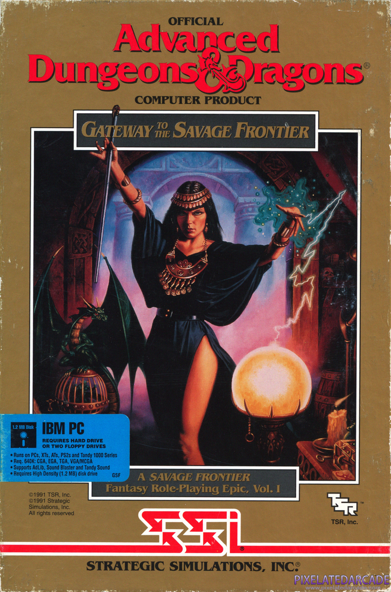 Gateway to the Savage Frontier Cover Art: Gateway to the Savage Frontier Cover Art: