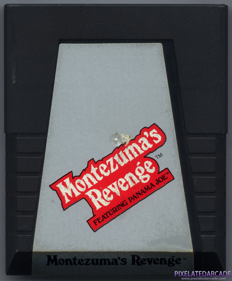 Montezuma's Revenge Cover Art: Front Montezuma's Revenge Cover Art: Front