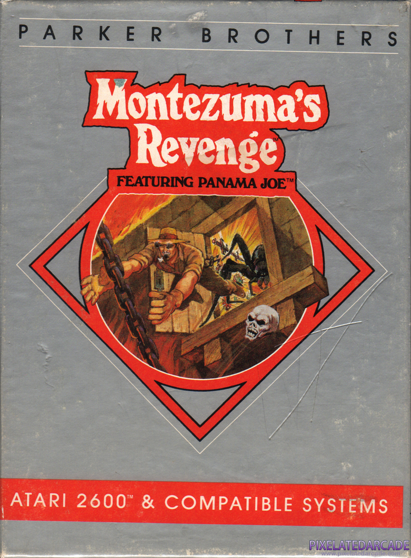 Montezuma's Revenge Cover Art: 