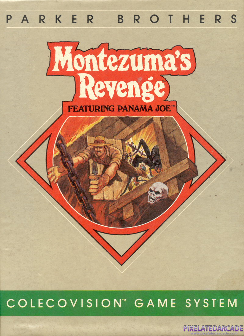 Montezuma's Revenge Cover Art: Montezuma's Revenge Cover Art: