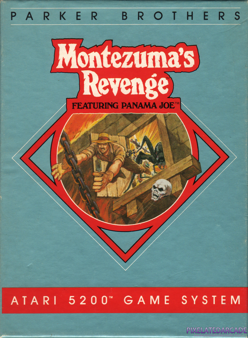 Montezuma's Revenge Cover Art: Montezuma's Revenge Cover Art: