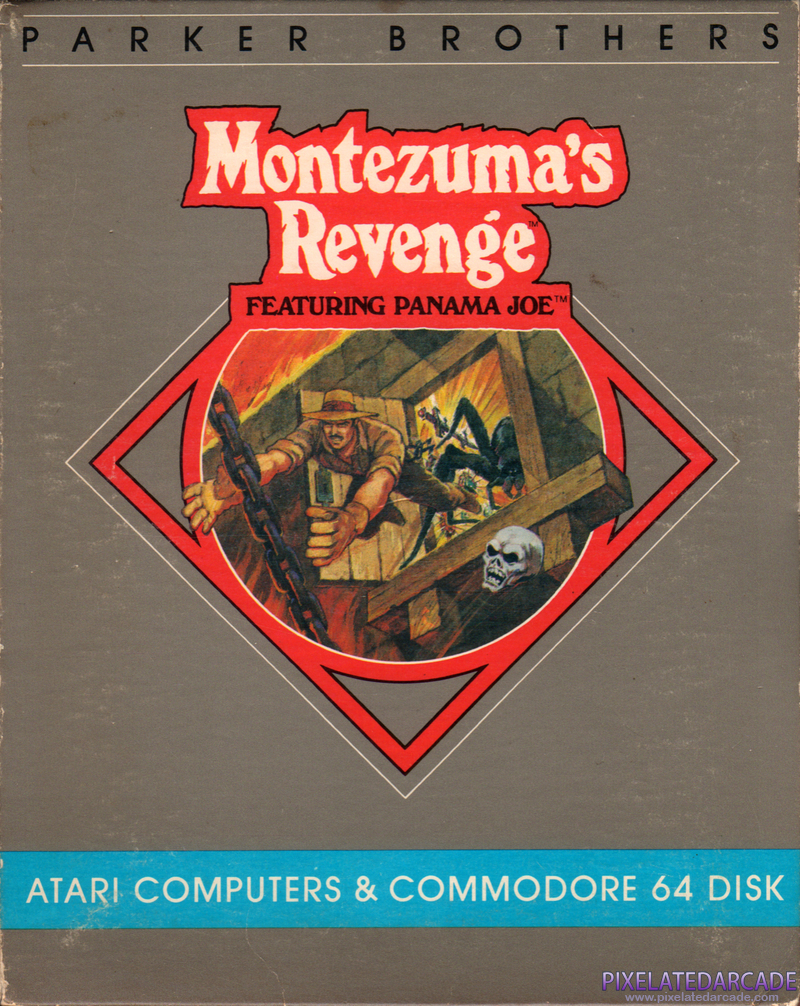 Montezuma's Revenge Cover Art: 