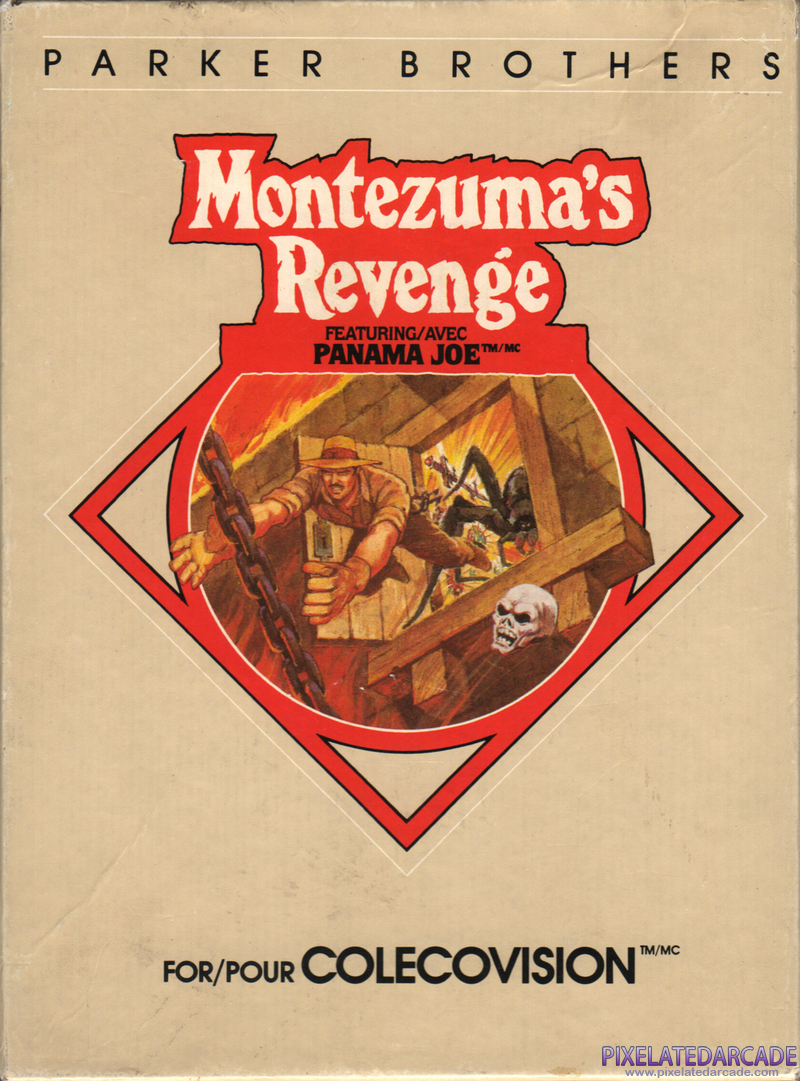 Montezuma's Revenge Cover Art: Montezuma's Revenge Cover Art: