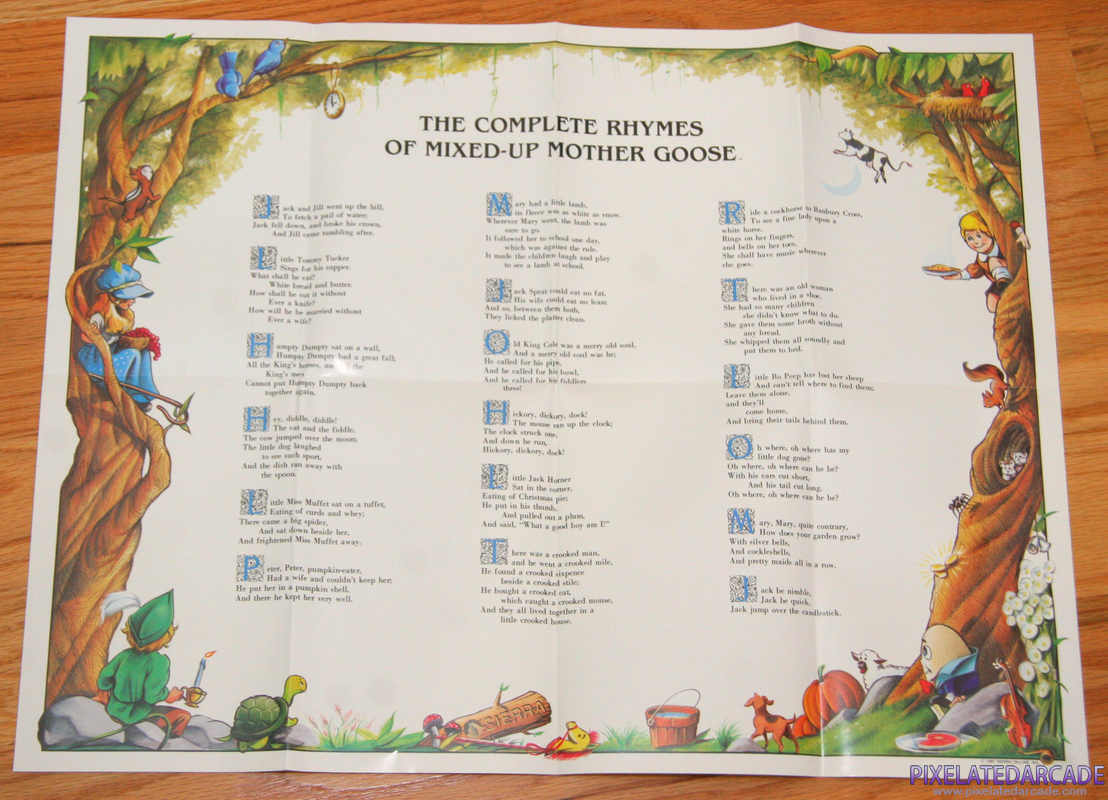 Mixed-Up Mother Goose Cover Art: Rhymes Mixed-Up Mother Goose Cover Art: Rhymes