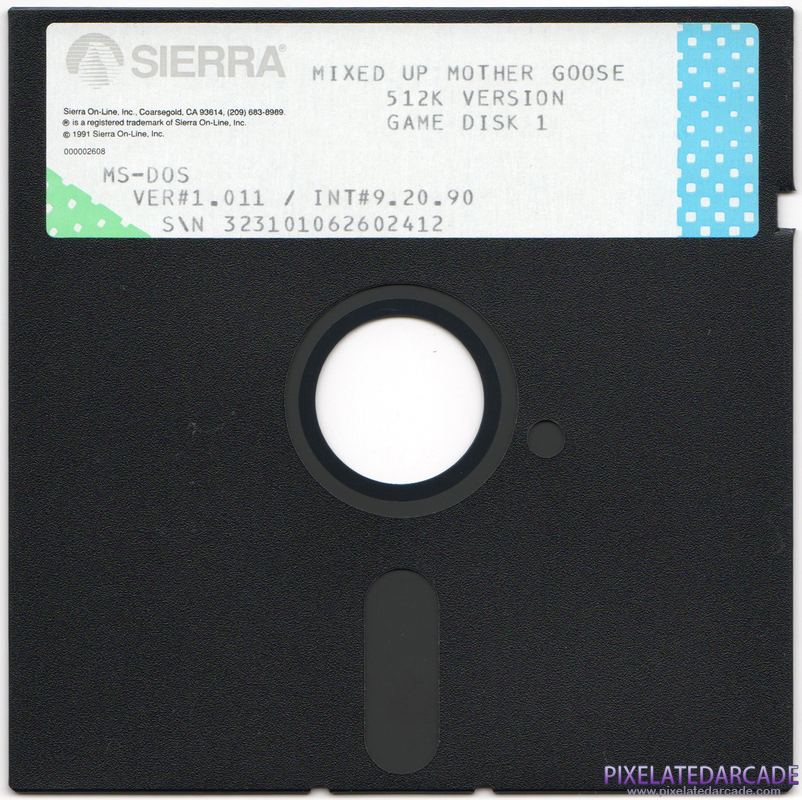 Mixed-Up Mother Goose Cover Art: Disk 1 of 5 Mixed-Up Mother Goose Cover Art: Disk 1 of 5