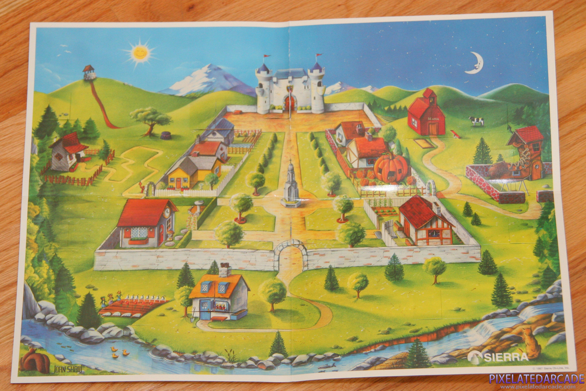 Mixed-Up Mother Goose Cover Art: Map Mixed-Up Mother Goose Cover Art: Map