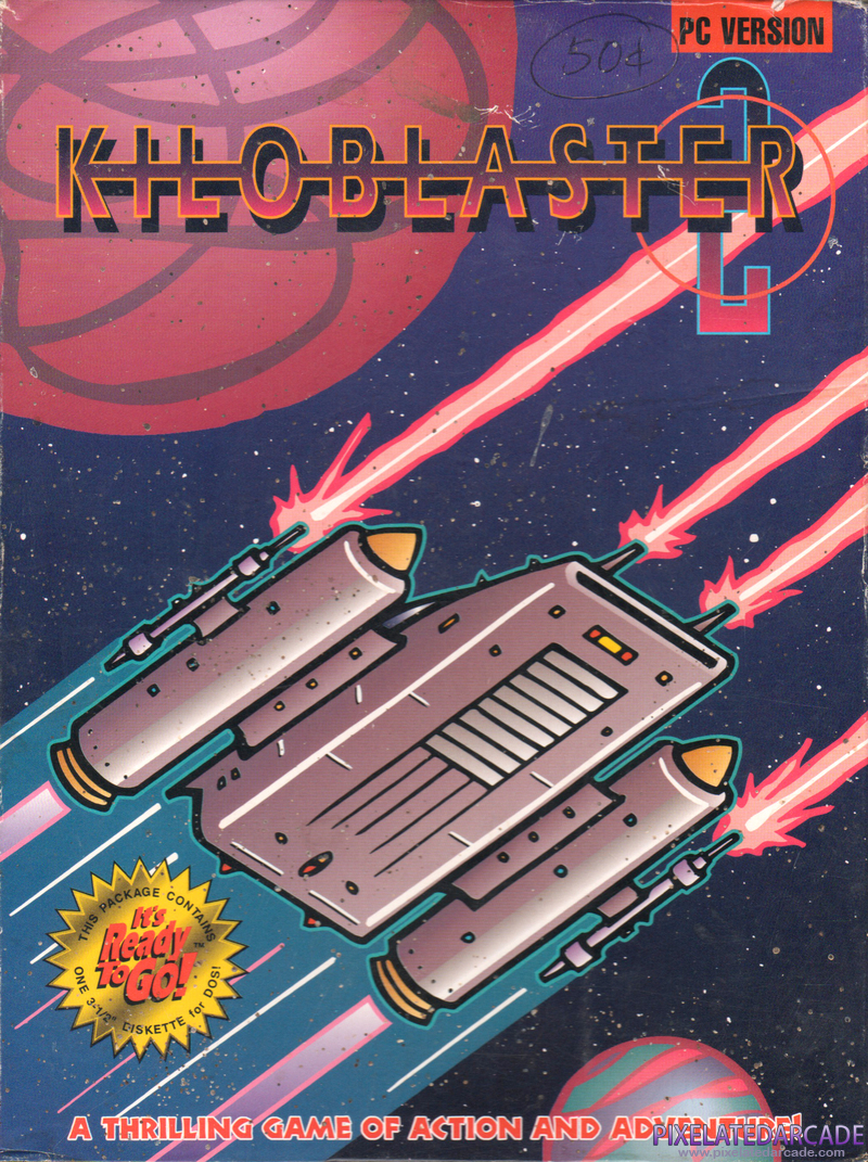 Kiloblaster 2 Cover Art: Kiloblaster 2 Cover Art: