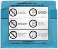 Disk Sleeve - Back