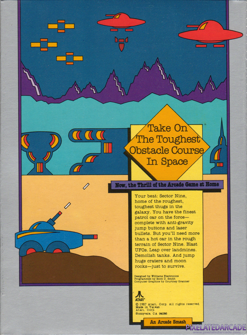 Moon Patrol Cover Art: Moon Patrol Cover Art: