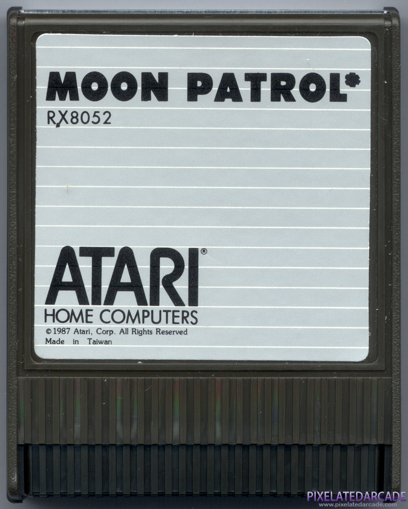Moon Patrol Cover Art: Front Moon Patrol Cover Art: Front