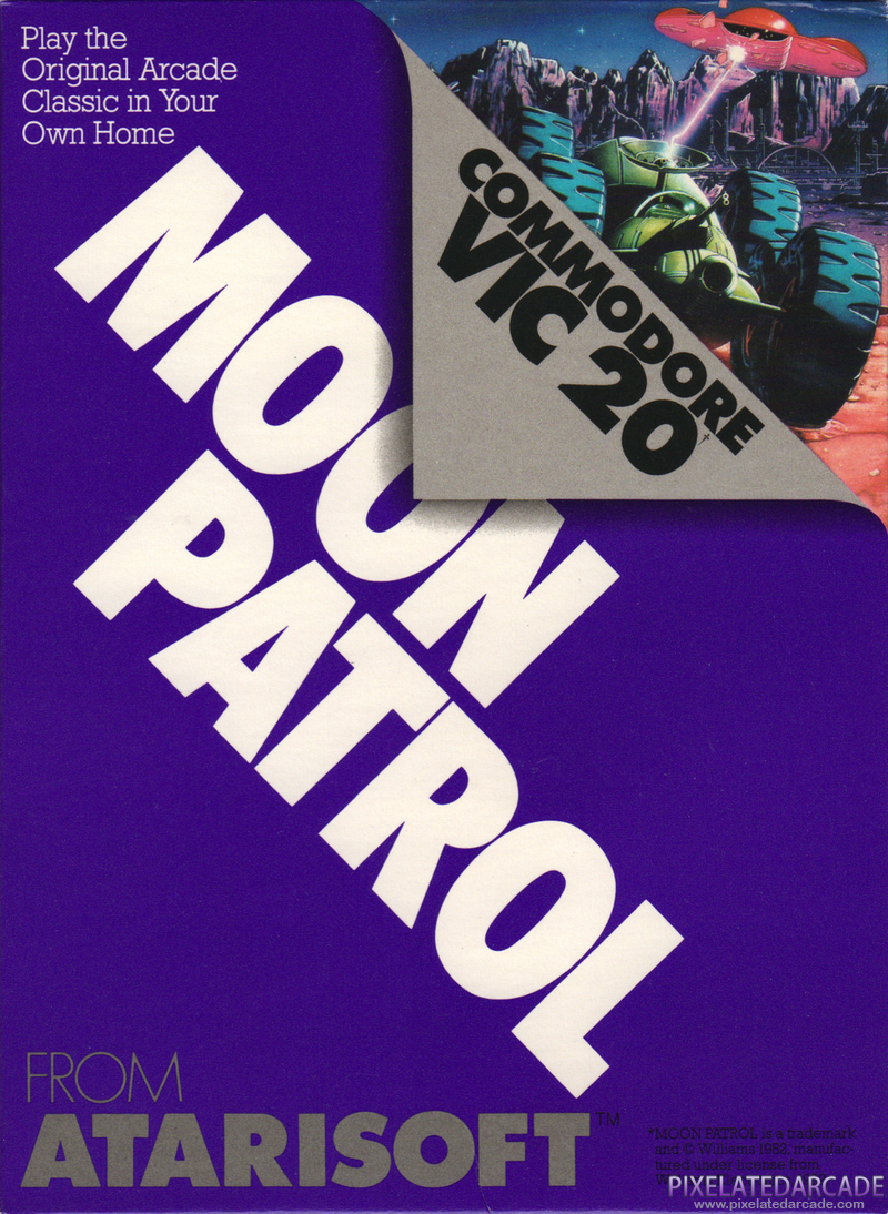 Moon Patrol Cover Art: Moon Patrol Cover Art: