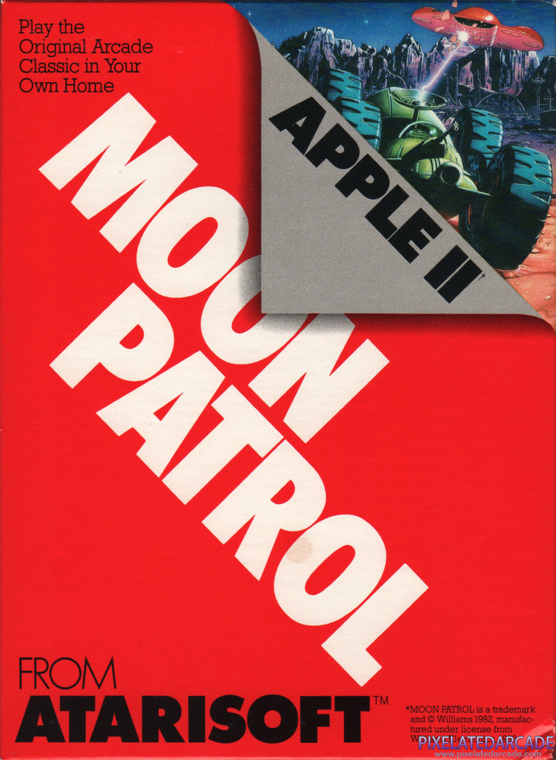 Moon Patrol Cover Art: Moon Patrol Cover Art: