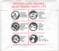 Disk Sleeve - Back