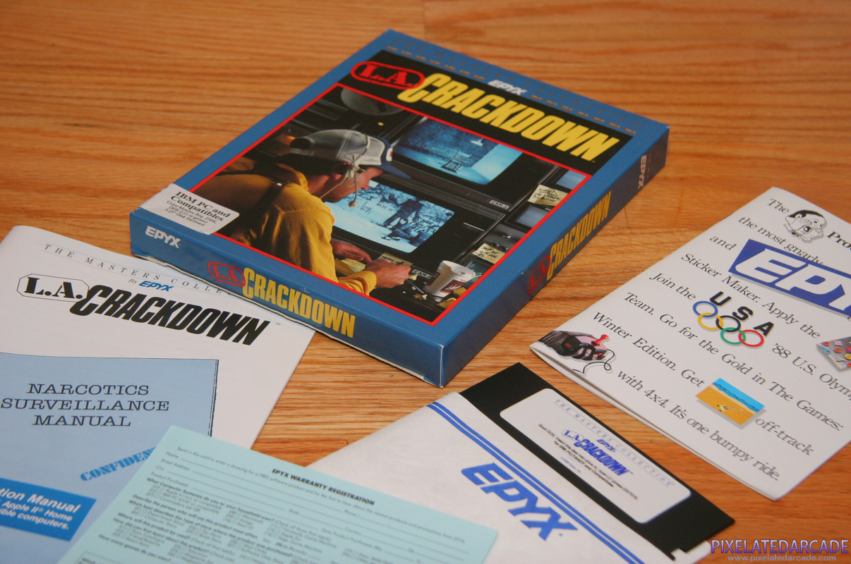 L.A. Crackdown Cover Art: L.A. Crackdown Cover Art: