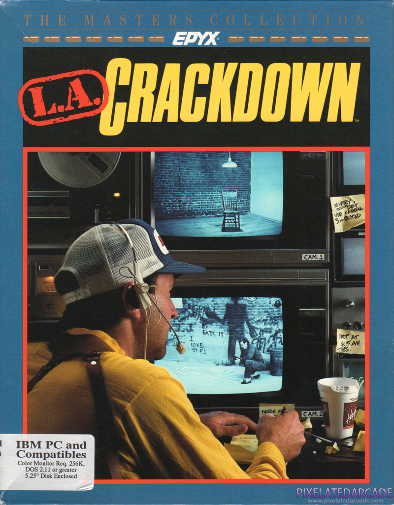 L.A. Crackdown Cover Art: L.A. Crackdown Cover Art: