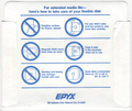 Disk Sleeve - Back