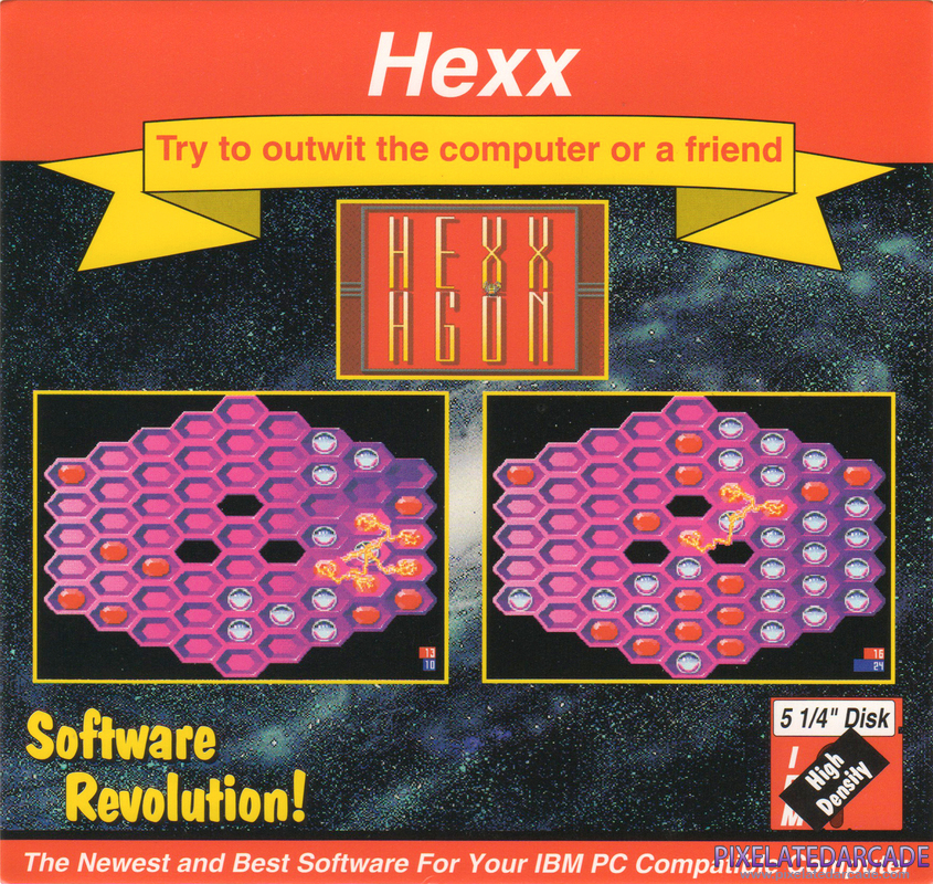 Hexxagon Cover Art: Hexxagon Cover Art:
