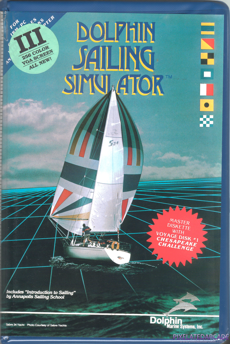 Dolphin Sailing Simulator III Cover Art: 