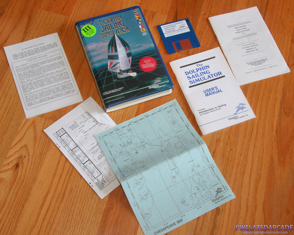 Dolphin Sailing Simulator III Cover Art: Dolphin Sailing Simulator III Cover Art: