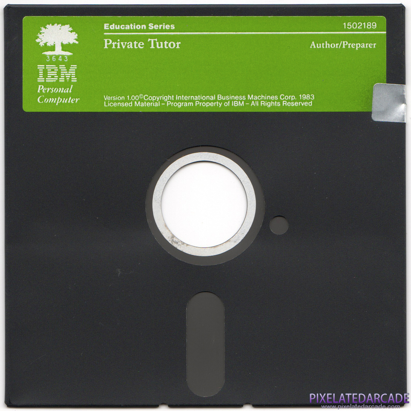 Private Tutor Cover Art: Disk 1 of 2 Private Tutor Cover Art: Disk 1 of 2