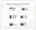 Disk Sleeve - Back