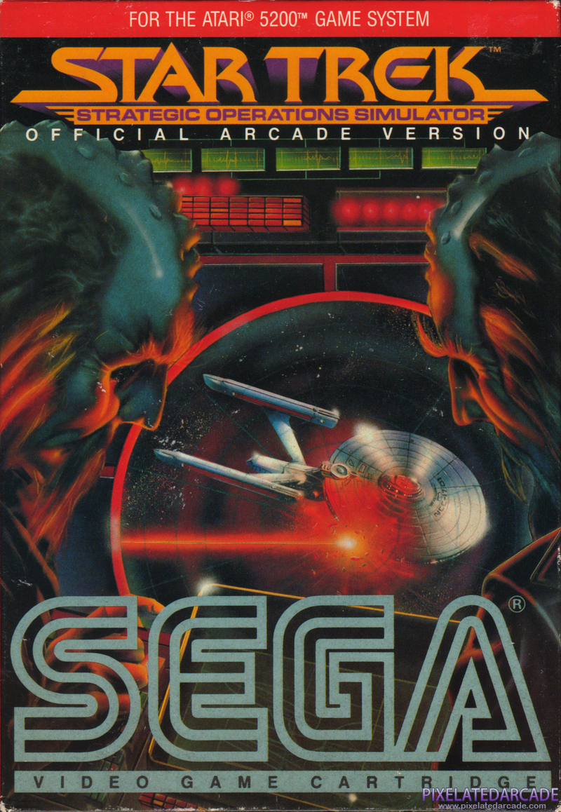 Star Trek: Strategic Operations Simulator Cover Art: Star Trek: Strategic Operations Simulator Cover Art: