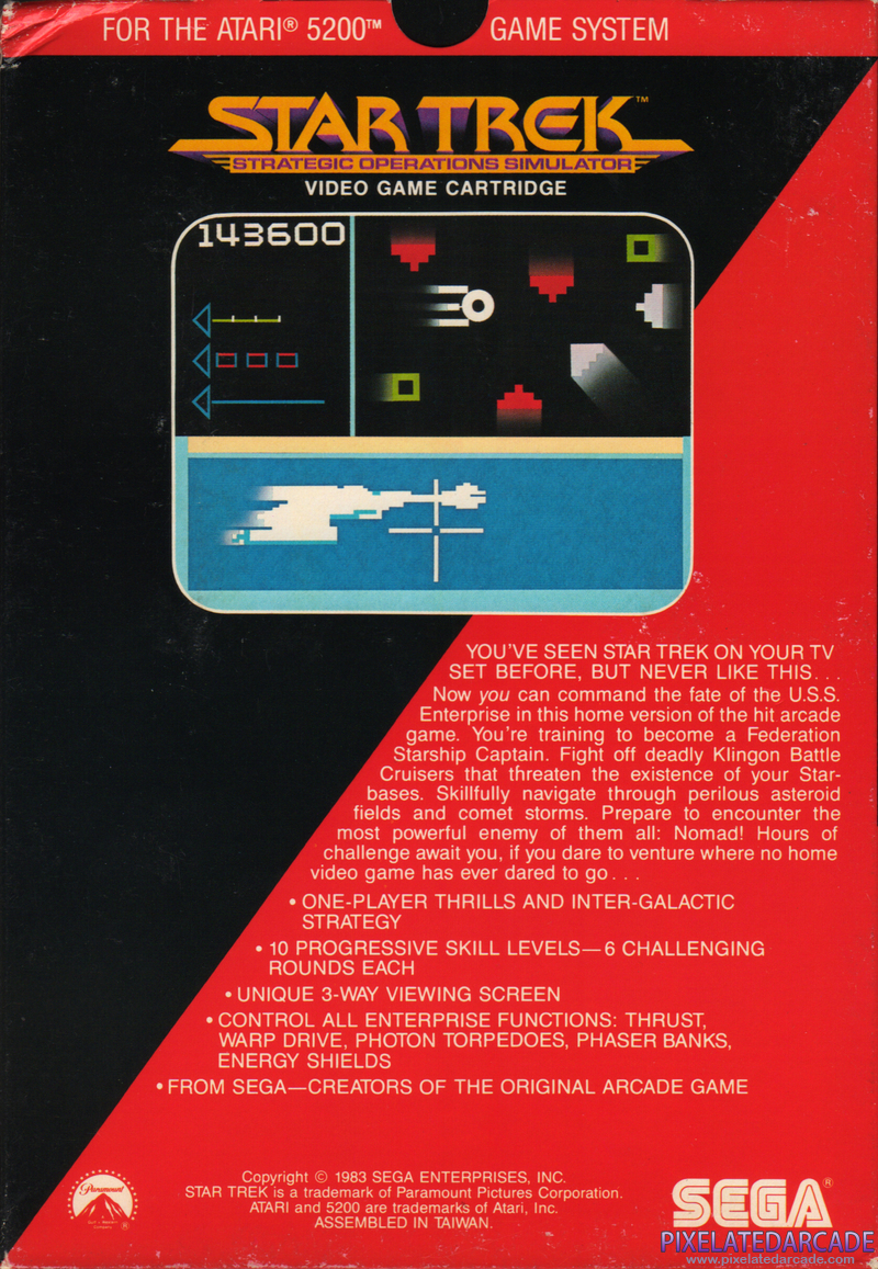 Star Trek: Strategic Operations Simulator Cover Art: Star Trek: Strategic Operations Simulator Cover Art: