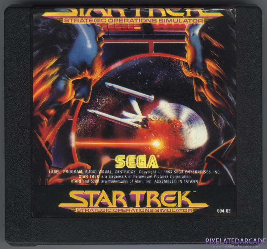 Star Trek: Strategic Operations Simulator Cover Art: Front Star Trek: Strategic Operations Simulator Cover Art: Front