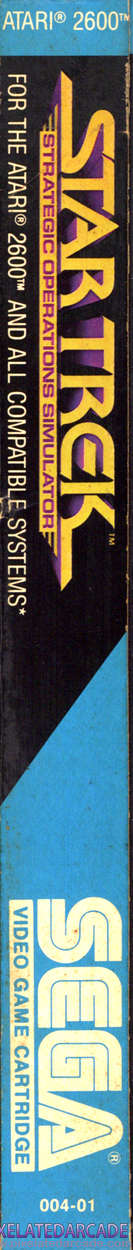 Star Trek: Strategic Operations Simulator Cover Art: Right Spine Star Trek: Strategic Operations Simulator Cover Art: Right Spine