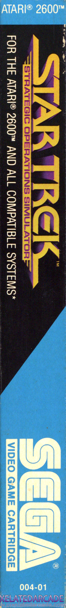 Star Trek: Strategic Operations Simulator Cover Art: Left Spine Star Trek: Strategic Operations Simulator Cover Art: Left Spine